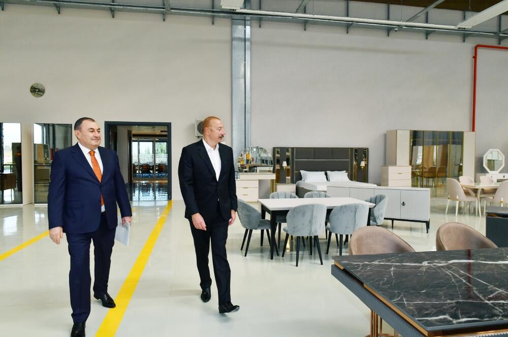 Qazaxda “Venzana” mebel fabrikinin açılışı olub