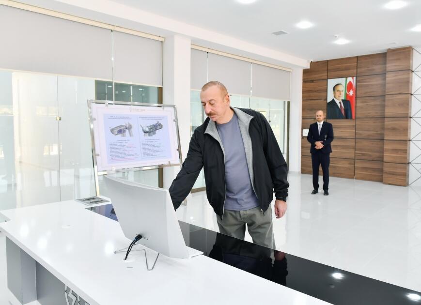 Prezident İlham Əliyev “Azərişıq” ASC-nin Cəbrayıl Rəqəmsal İdarəetmə Mərkəzinin açılışını edib
