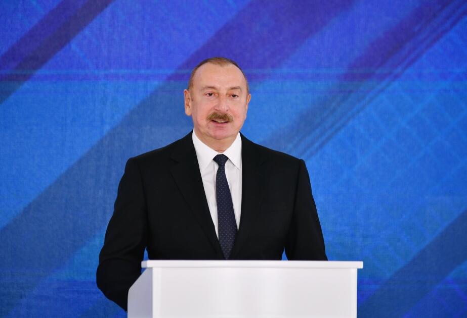 Prezident: "Növbəti illərdə biz milli enerji şəbəkəmizi gücləndirəcək dövlət proqramını icra etməyi planlaşdırırıq"