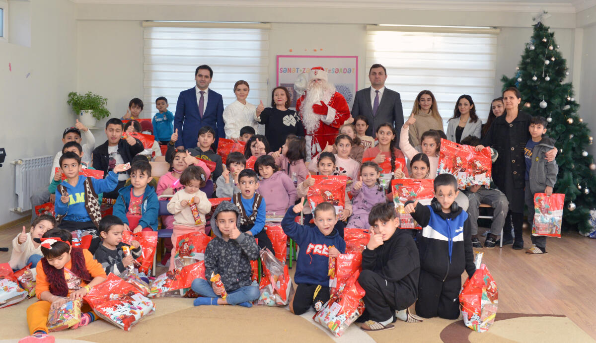 Uşaqlara ürək dolu sevinc payı
