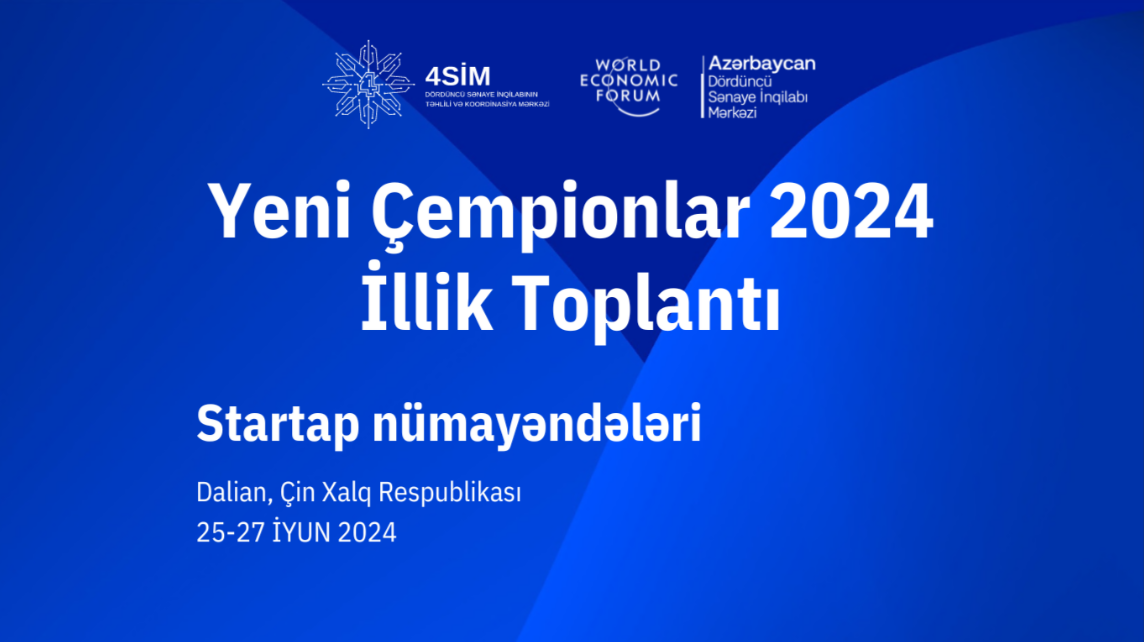 4SİM startapçıları Çində keçiriləcək “Yeni Çempionlar 2024” tədbirinə dəvət edir