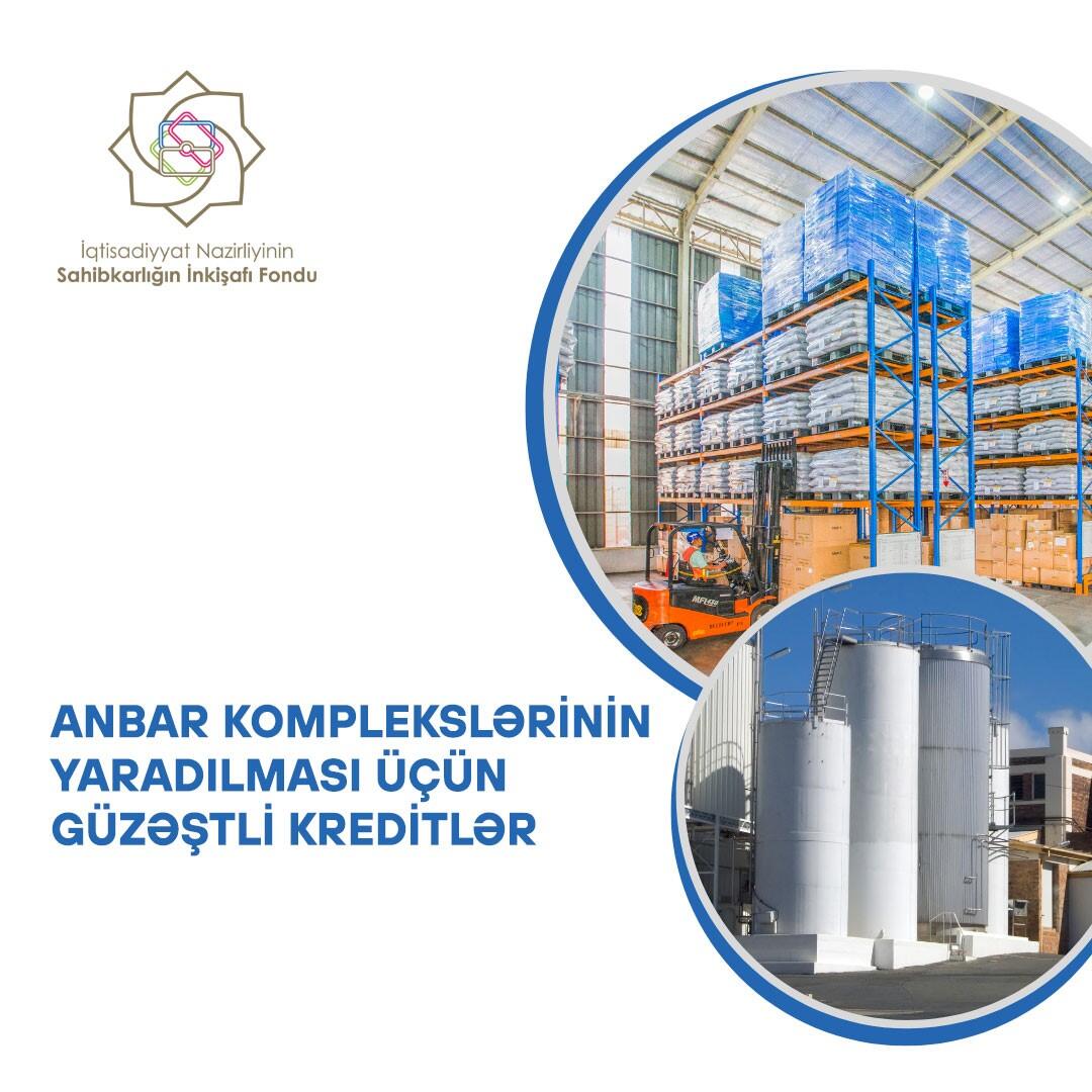 Anbar komplekslərinin yaradılması prioritet istiqamətlərdəndir