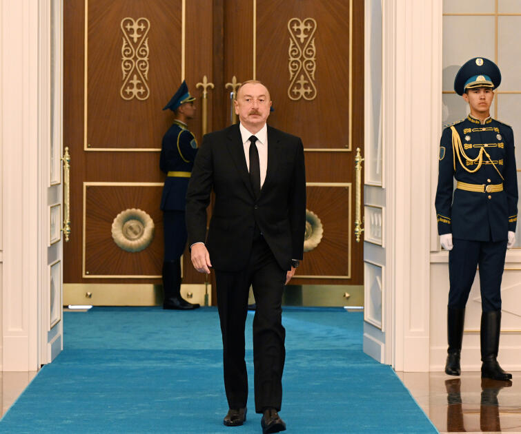 Prezident Mərkəzi Asiya və Azərbaycan Respublikasının Dövlət Başçılarının görüşündə iştirak edib