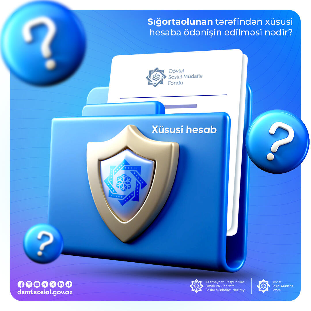 Sığortaolunan tərəfindən xüsusi hesaba ödənişin edilməsi nədir?