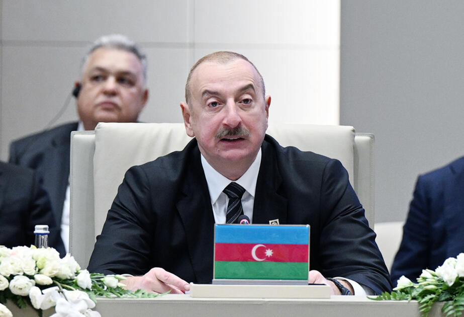 Prezident İlham Əliyev: "Orta Dəhlizin rəqəmsallaşdırılması istiqamətində bir sıra layihələr icra olunur"