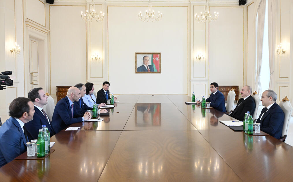 Prezident İlham Əliyev İsrail İqtisadi Forumunun həmtəsisçisi və İdarə Heyətinin üzvünü qəbul edib