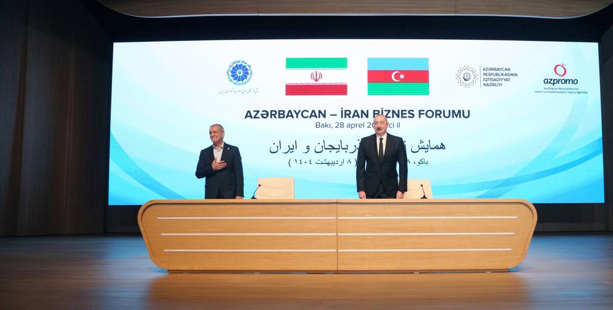 Bakıda Azərbaycan-İran biznes forumu keçirilib