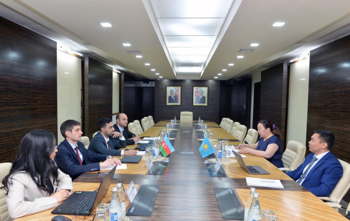 Azərbaycan və Qazaxıstan arasında yeni Konvensiya layihəsi üzrə danışıqlar keçirilib