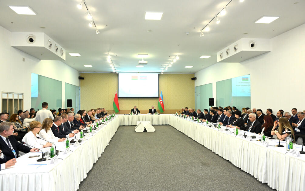 Bakıda Azərbaycan-Belarus biznes forumu keçirilib