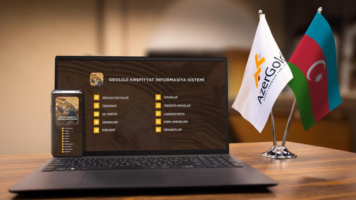 “AzerGold” tərəfindən Geoloji kəşfiyyat informasiya sistemi yaradılıb