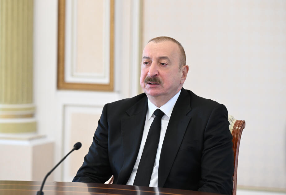 Azərbaycan Prezidenti: “Gələcək illərdə TDT daha böyük zirvələrə qalxa bilər”