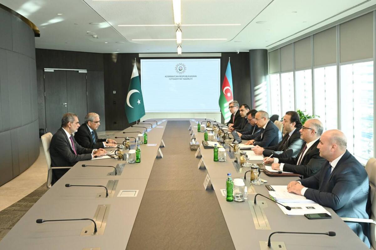 Pakistanla birgə fəaliyyətin perspektivləri barədə fikir mübadiləsi aparılıb