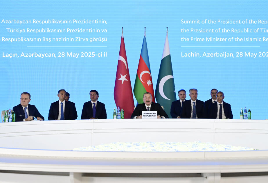 Prezident: "Azərbaycan və Türkiyənin əməkdaşlığı nəticəsində geniş coğrafiyanın enerji xəritəsi dəyişib"