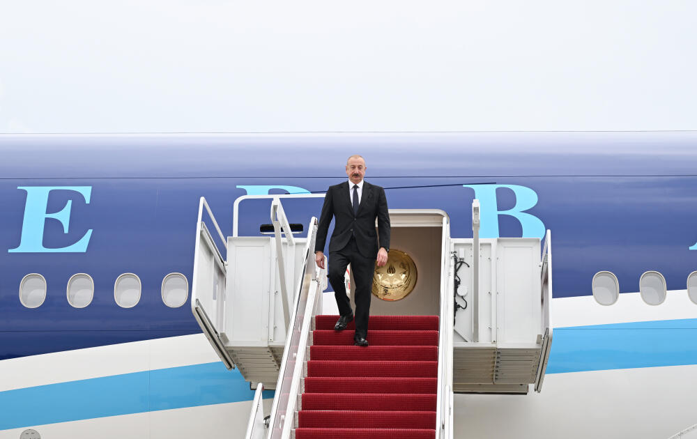Azərbaycan Prezidenti İlham Əliyev ABŞ-a işgüzar səfərə gəlib
