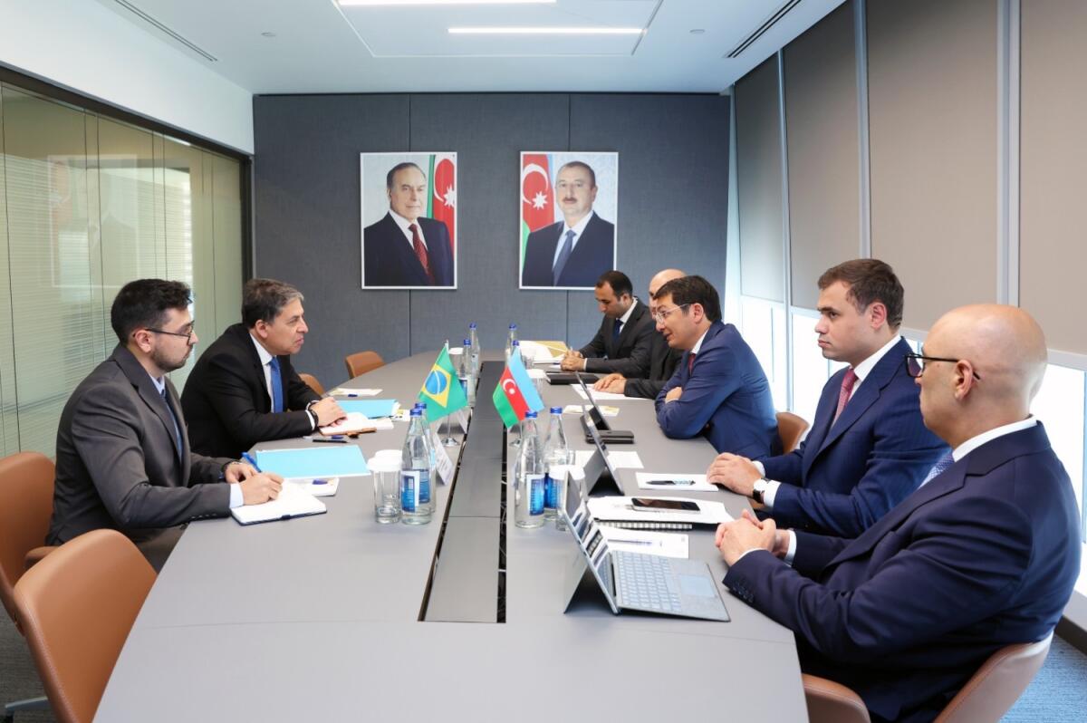 Braziliya ilə əməkdaşlığın gücləndirilməsi müzakirə olunub