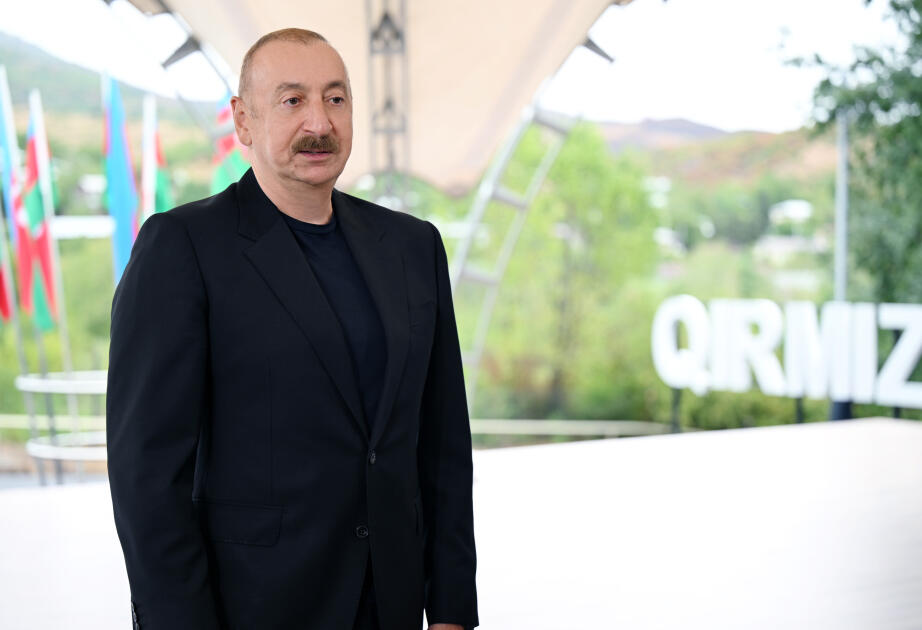 Azərbaycan Prezidenti: "Qarabağda və Zəngəzurda gedən quruculuq dünyanın heç bir yerində yoxdur"