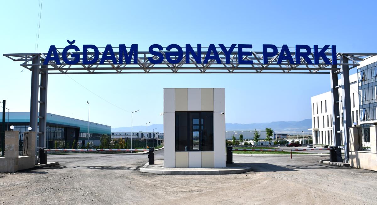 Ağdam Sənaye Parkından dünya bazarına doğru