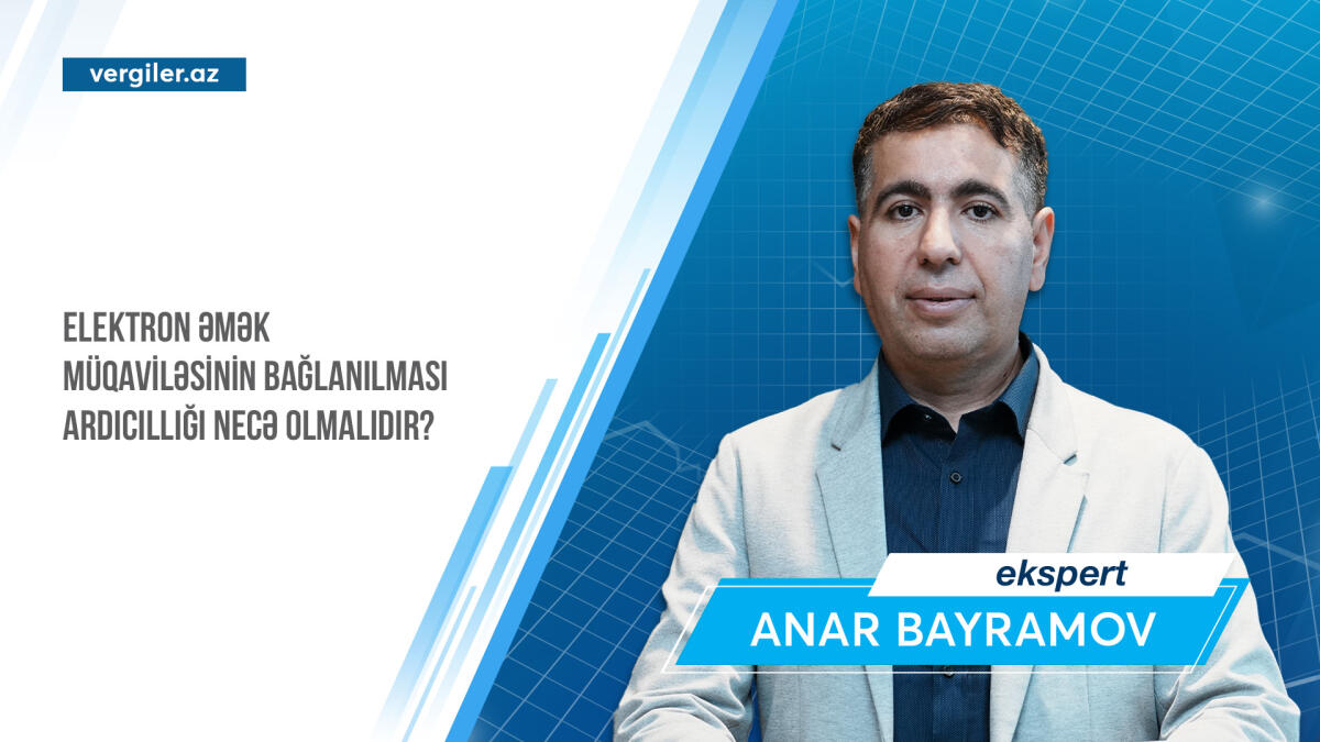 Elektron əmək müqaviləsinin bağlanılması ardıcıllığı necə olmalıdır?