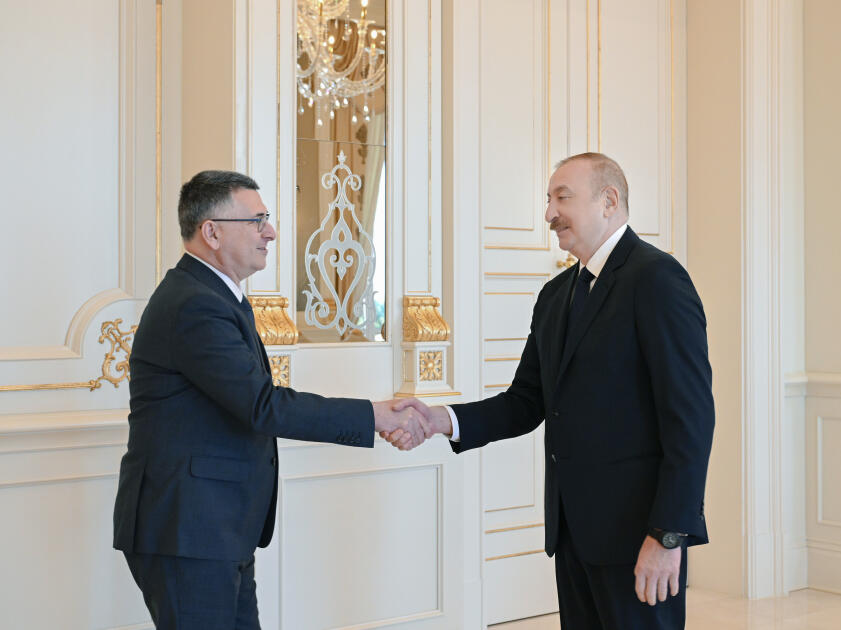 Prezident İlham Əliyev İsrail Dövlətinin xarici işlər nazirini qəbul edib