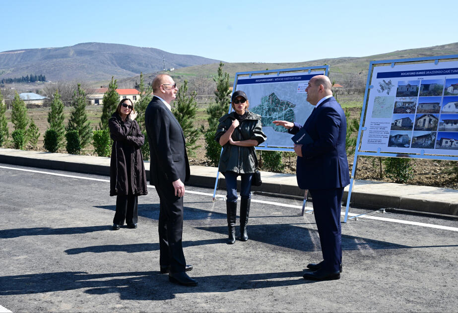 Prezident İlham Əliyev Xocavənddə və Xocalının Xanabad kəndində görülmüş işlərlə tanış olub