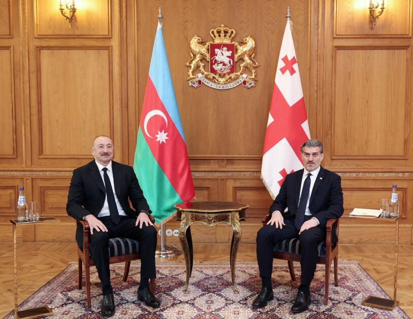 Prezident İlham Əliyev Gürcüstana dövlət səfərinə gedib