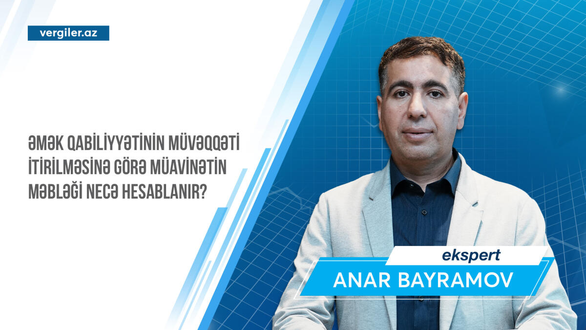 Әmək qabiliyyətinin müvəqqəti itirilməsinə görə müavinətin məbləği necə hesablanır?