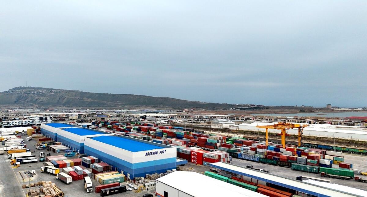 Orta Dəhlizdə Azərbaycanın rəqabət üstünlüyü: Abşeron Logistika Mərkəzi multimodal daşımaları gücləndirir