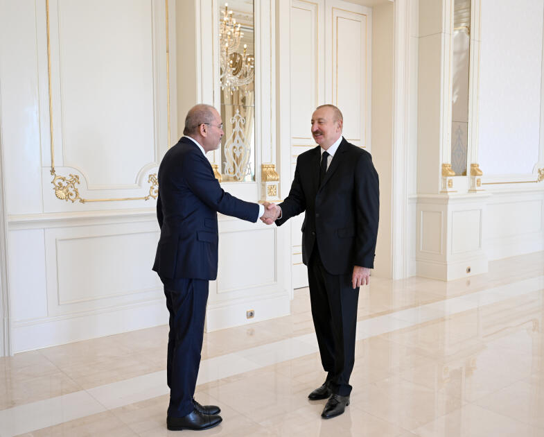 Prezident İlham Əliyev İordaniya Baş nazirinin müavinini qəbul edib