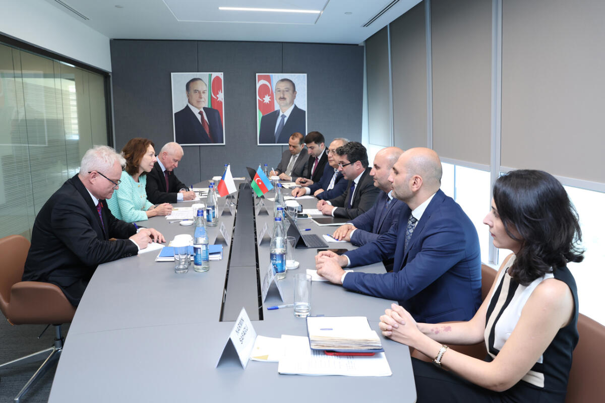 Çex Respublikası ilə iqtisadi əməkdaşlığa dair müzakirələr aparılıb