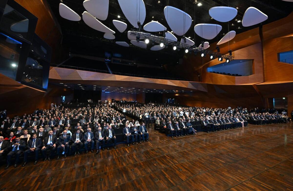 Bakıda İkinci Azərbaycan Beynəlxalq İnvestisiya Forumu işə başlayıb