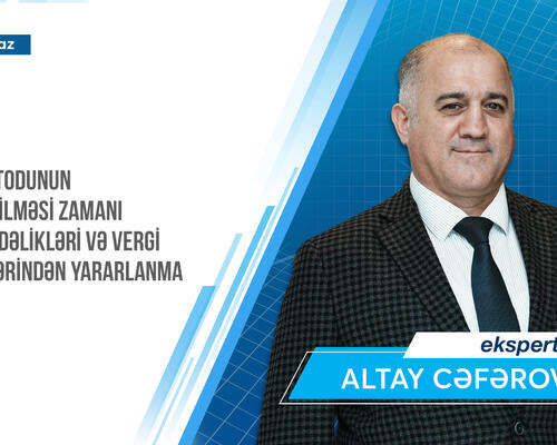 Uçot metodunun dəyişdirilməsi zamanı vergi öhdəlikləri və vergi güzəştlərindən yararlanma