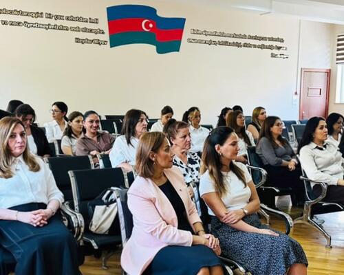 Müəllimlər üçün vergi və maliyyə savadlılığı mövzusunda seminarlar keçirilib