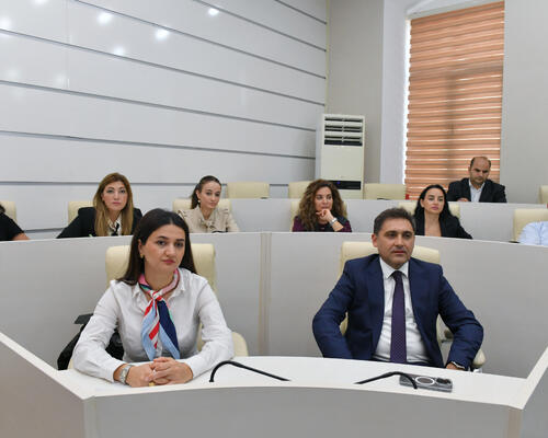 Ali təhsil müəssisələrinin professor-müəllim heyəti üçün vergi savadlılığı üzrə təlim keçirilib