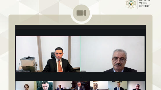 Dövlət Vergi Xidmətinin rəis müavini Emil Qarayev vətəndaşları qəbul edib
