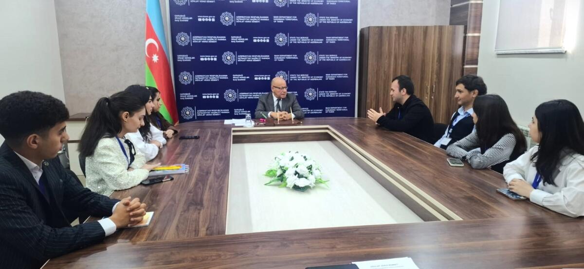 Qarabağ Universitetinin tələbələri vergi xidmətində könüllü fəaliyyətlərini davam etdirirlər