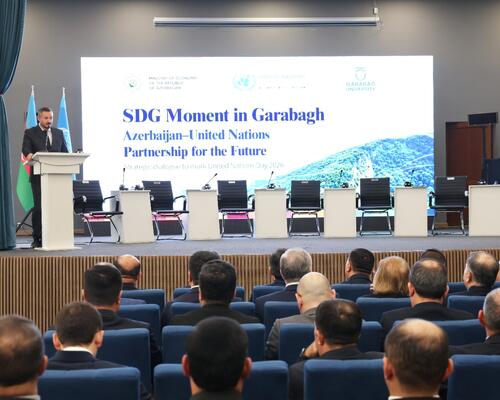 Xankəndidə Azərbaycan–BMT tərəfdaşlığının Qarabağın dayanıqlı inkişafında rolu müzakirə olunub