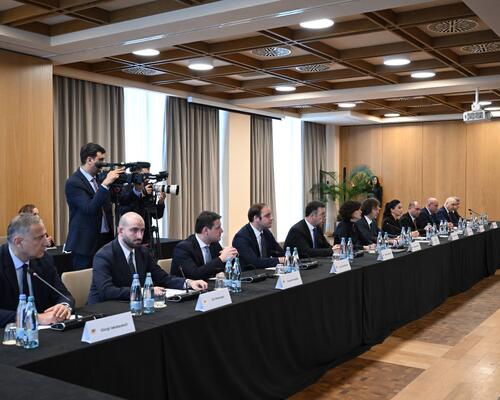 Gürcüstanla iqtisadi əməkdaşlıq üzrə Hökumətlərarası Komissiyanın iclası keçirilib