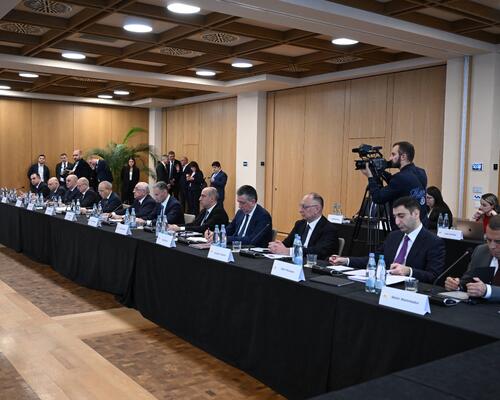 Gürcüstanla iqtisadi əməkdaşlıq üzrə Hökumətlərarası Komissiyanın iclası keçirilib